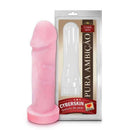 Capa para pênis supermacia em CyberSkin 20 x 6 cm