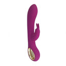 Vibrador Dupla Estimulação Ponto G e Clitóris Rabbit Luxo Recarregável em Silicone - Lealso