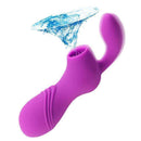 Vibrador Massageador e Sugador Clitóris e mamilos Recarregável