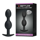 Plug Anal com Duas Esferas com Peso Interno - PRETTY LOVE SPECIAL ANAL STIMULATION