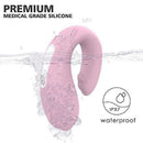 Vibrador de Casal Golfinho Recarregável - Winter