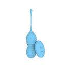 Bolas de Pompoarismo com Vibro Recarregável - Rolling - Azul