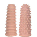 Dedeira para massagem com 2 unidades em silicone - diversas cores