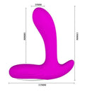 Estimulador de Próstata Recarregável com 30 Modos de Vibração - PRETTY LOVE BACKIE
