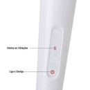Vibrador Varinha Mágica - Vibro de Tomada Bi- Volt Hitachi - 36 cm - Branco