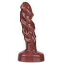 Plug Anal em Jelly medidas 12 X 3 cm - Chocolate