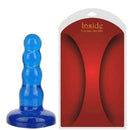 Plug Anal em Jelly medidas 12,5 X 3 cm - Azul