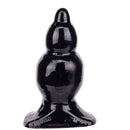 Plug Anal em Jelly medidas 11,5 X 4,8 cm - Preto