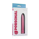 Vibrador Personal multivelocidades cor rosa - 13cm, à prova d'água