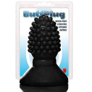 Plug Anal Pequeno Framboesa com cravinhos, 7,5 x 3,5 cm na cor preto