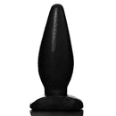Plug Anal cônico 3,11 x 3,5 cm na cor preto