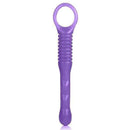 Plug Anal Rod corpo estreito com base anelada 19cm cor rosa