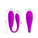 Vibrador para Casais com 12 Modos de Vibração com Controle Wireless
