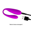 Vibrador para Casais com 12 Modos de Vibração com Controle Wireless