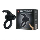 Estimulador Anel Peniano em Silicone com Vibrador - Pretty Love Eudora