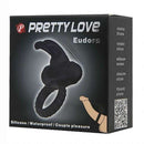 Estimulador Anel Peniano em Silicone com Vibrador - Pretty Love Eudora