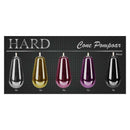 Kit com 5 unidades de cones para excercícios de pompoar em Metal -HARD