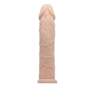 Capa p/ aumento instantâneo do pênis macia em cyberskin Ponta Maciça- 4 cm Pretty Love