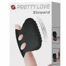 Steward Dedeira com Vibro - em silicone Ultra Macio e Elástico - Pretty Love