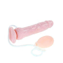 Pênis c/ Ejaculador em Silicone com Ventosa e Veias - EROS FOUNTAIN
