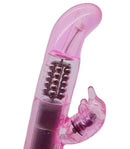 Vibrador Rotativo Ponto G Golfinho - ROSA