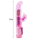 Vibrador Rotativo Ponto G Golfinho - ROSA