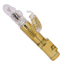 Vibrador Rotativo RECARREGÁVEL Vai e Vem - DOURADO 36 Níveis de Vibrações e 8 Rotações