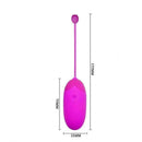 Vibrador Bullet controlado via App - Bullet Abner Pretty Love