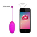 Vibrador Bullet controlado via App - Bullet Abner Pretty Love
