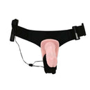Cinta com prótese peniana Duplo com Vibro - Strap On - Para Dupla Penetração