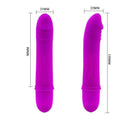 Vibrador Puro Silicone. 10 níveis de vibração - Beck