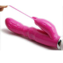 Vibrador Silicone Duplo Motor 8 Velocidades - 2 pilhas