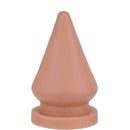 Plug Anal Gigante 20 x 12 cm cor Bege