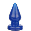 Plug Anal macio mede 17.5 x 10 cm cor Azul