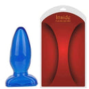 Plug Anal em Jelly medidas 10 X 3,5 cm - Azul