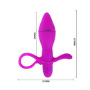 Plug Anal Silicone 10 Variações de vibração - Pretty Love