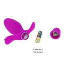 Plug Anal Silicone 10 Variações de vibração e estimulador - Pretty Love
