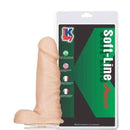 Pênis c/ sistema para cinta Vac U oc 12 x 3,3 cm cor Bege
