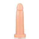 Pênis c/ sistema para cinta Vac U oc 13,5 x 3,3 cm cor Bege