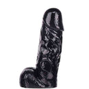 Pênis macio e flexível 18 x 5 cm cor Preto