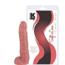Pênis macio e flexível 28 x 5,5 cm cor Chocolate