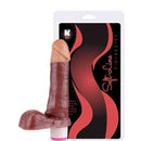 Pênis macio e flexível com Vibrador 17,5 x 3,8 cm