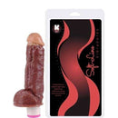 Pênis macio e flexível com Vibrador 18,5 x 4,5 cm