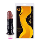 Pênis macio e flexível com Vibrador 17 x 4 cm