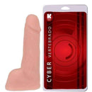 Pênis em Cyberskin com vertebra 17 x 3,5 cm