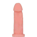 Pênis em Cyberskin com vertebra 19 x 4,5 cm