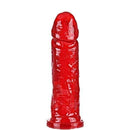 Pênis macio e flexível 17 x 4 cm cor Vermelho
