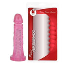 Pênis macio e flexível com Vertebra 17,5 x 3,8 cm cor Rosa