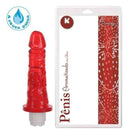 PENIS VIBRADOR COM AROMA DE MORANGO