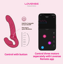 LOVENSE Lapis - O mais poderoso Strap-on Cintaralho de controle sem fio via APP